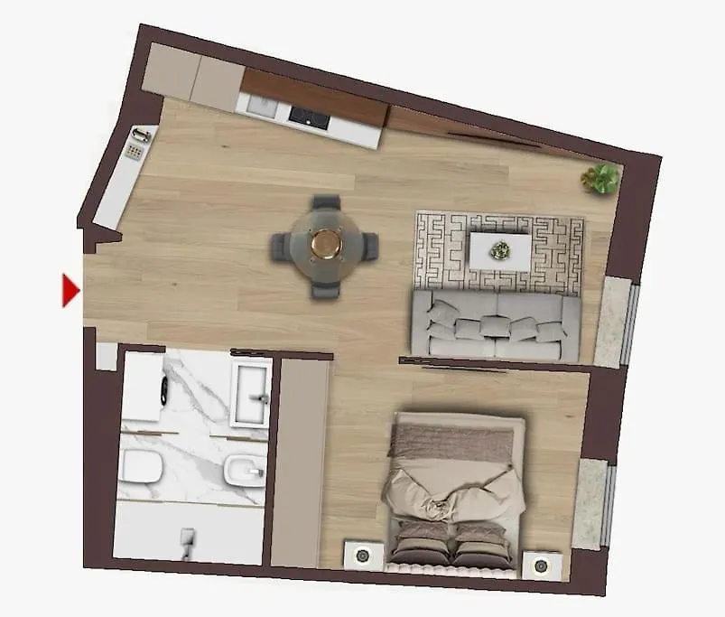 Dali Duomo Golden House Apartman Milánó